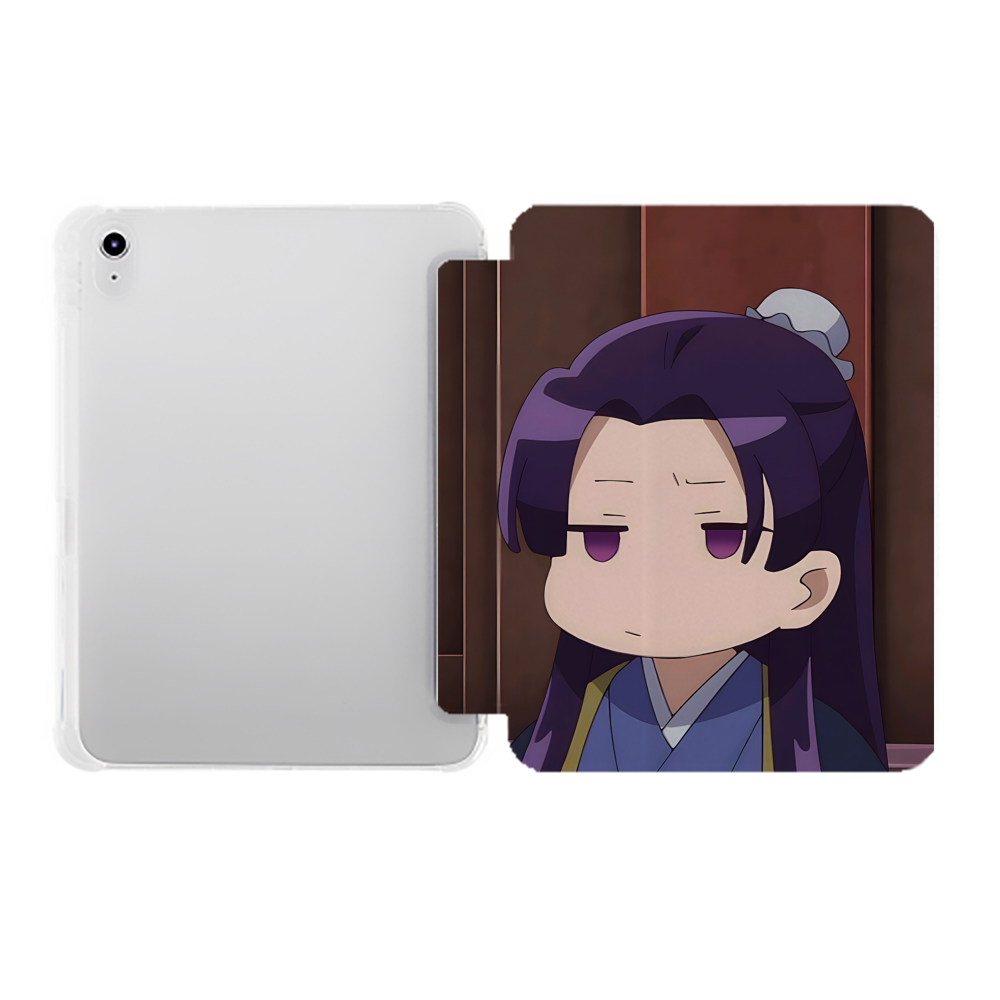 （画像用） 薬屋のひとりごと The Apothecary Diaries IPad ケース ペン収納付き 三つ折りスタンド PUレザー×シリコン 対応機種9.5/10.5/10.9インチ